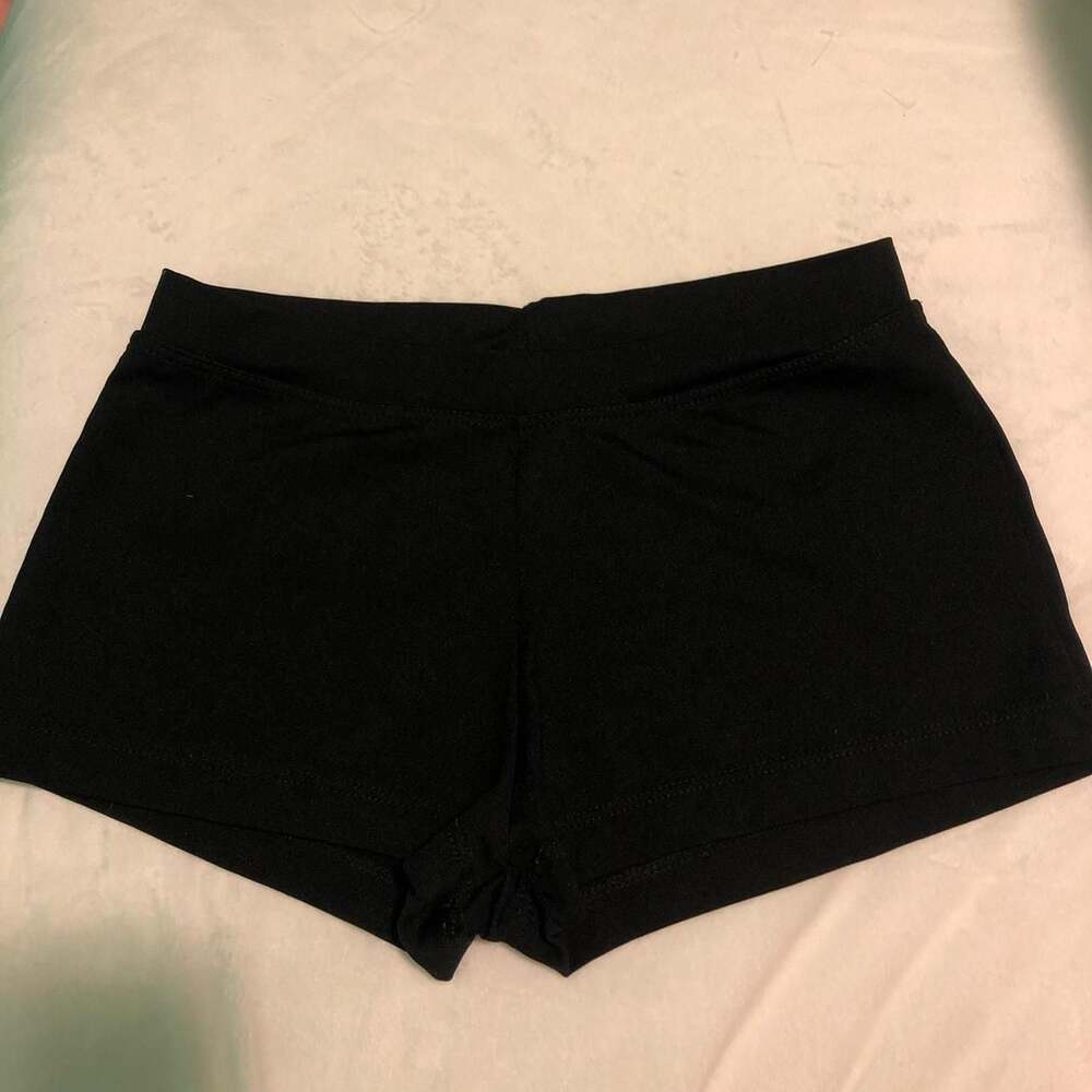Capezio Nylon Spandex Dance Micro Mini Shorts